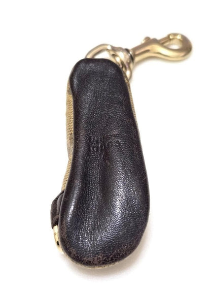 GUCCI GG Leather Strap Shoes Key Holder Rare Bag charm Fashion Accessories F169