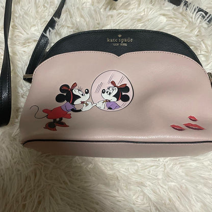kate spade new york disney shoulder bag minnie mouse collaboration pouch