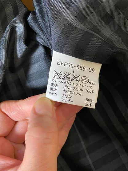 Burberry Golf Down Vest Black L Men's