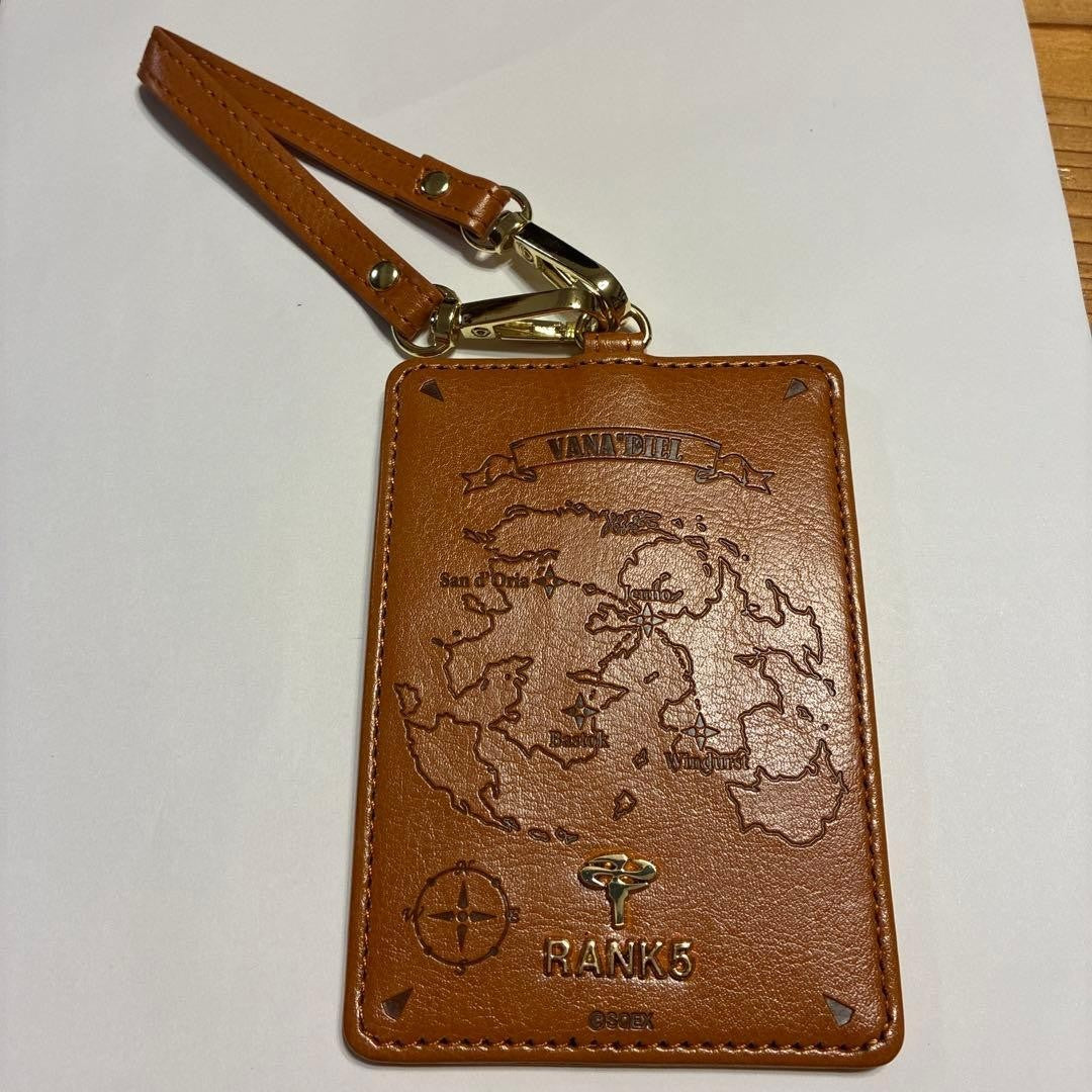 Rare SQUARE ENIX Final Fantasy XI: Vana''diel''s Secret Exhibition Pass Case bag