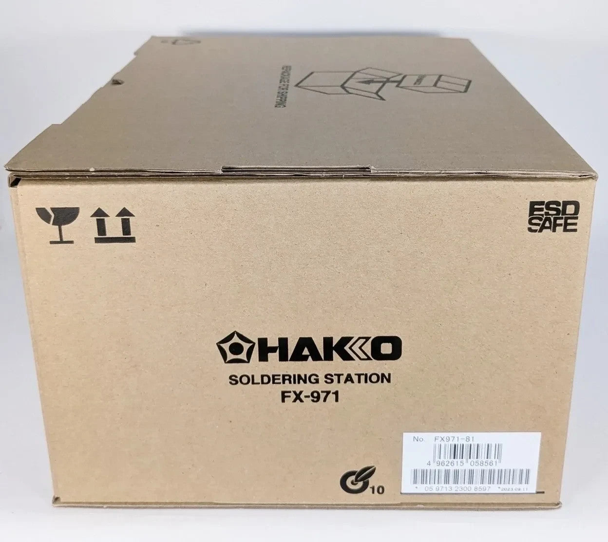Hakko FX971-81 Soldering Station 100V with 2-Pin Grounded Plug Japan Import New