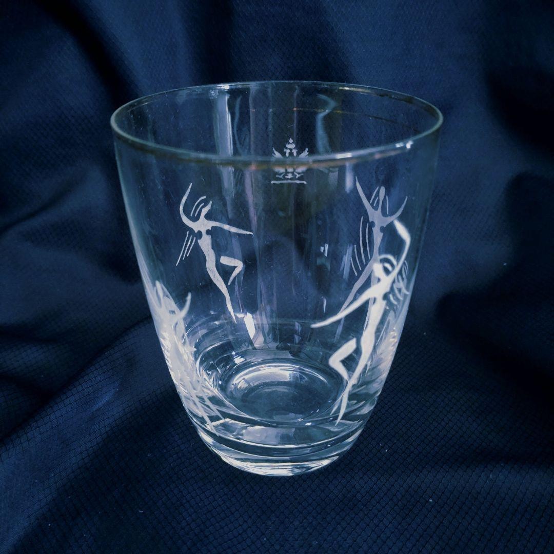 Showa Retro Morozov Brewery Rock Glass Tumbler Glass Novelty 4-Piece Set