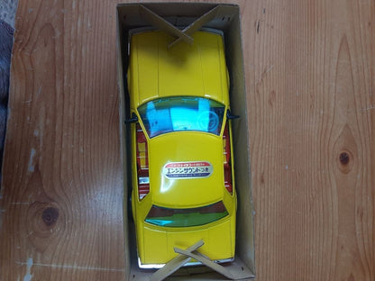 Nissan Skyline 2000 GT Turbo Ichiko Tin Miniature Car Showa Retro