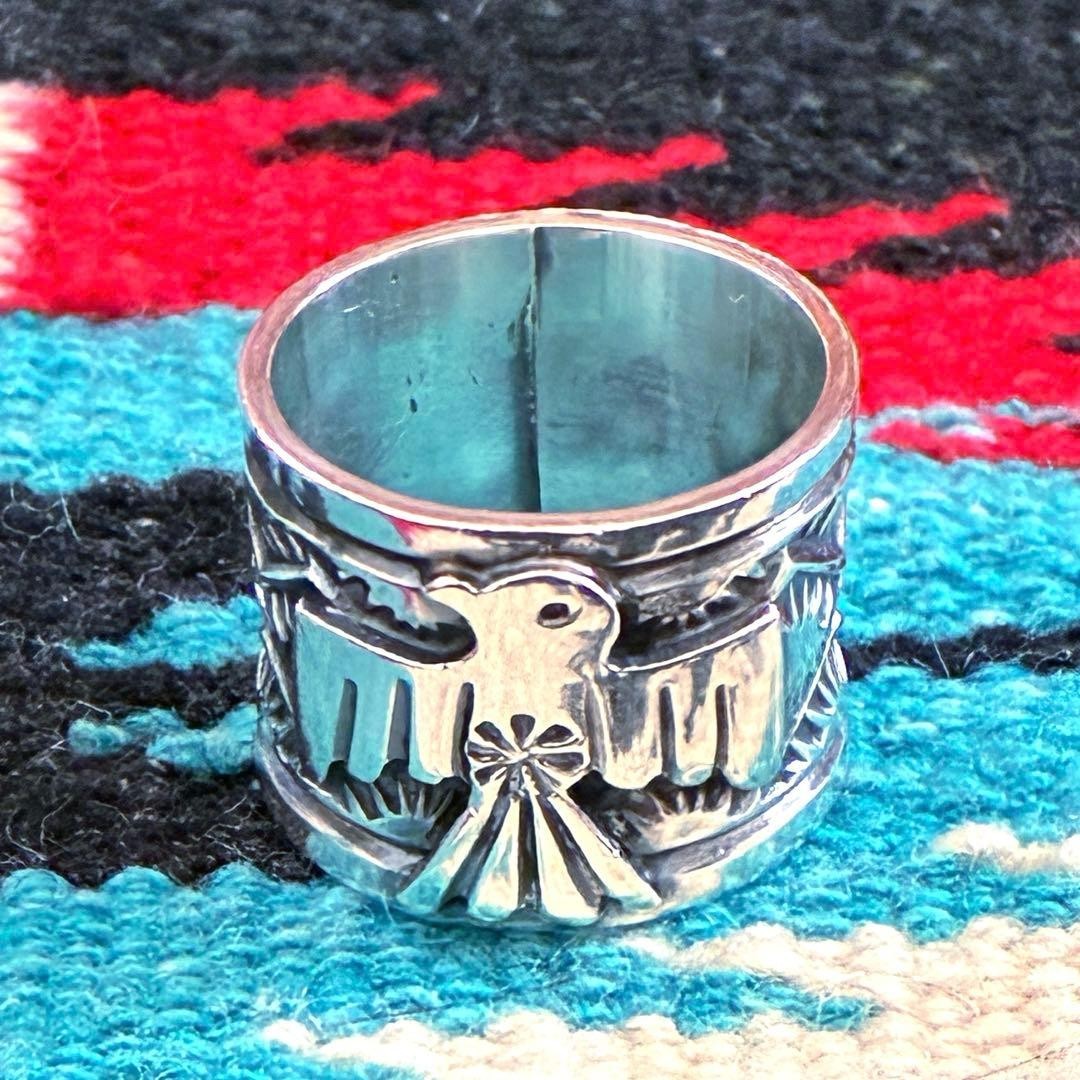 Indian Jewelry Sunshine Reeves Thunderbird Ring