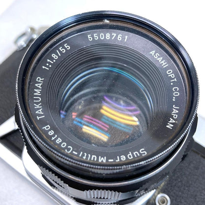 Pentax Spomatic SP Film SLR Camera with Two Lenses Included