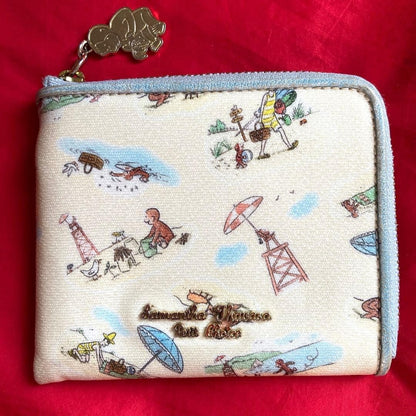 Samantha Thavasa Petit Choice Curious George Wallet Limited Edition Cute Gift