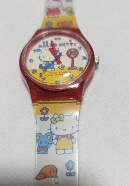 Sanrio Hello Kitty Unused Timepiece 1997 Wristwatch Rare Collectible from Japan