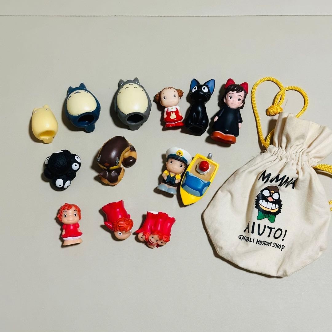 Studio Ghibli Figure Set 13 Figures Rare Lot Collectible Gift Pack Official