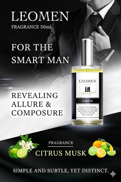 Men's Perfume 50mL Citrus Musk Fragrance Cologne Eau de Parfum unused