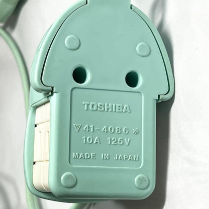 TOSHIBA Extension Cord, Power Strip, Outlet, Showa Retro Style