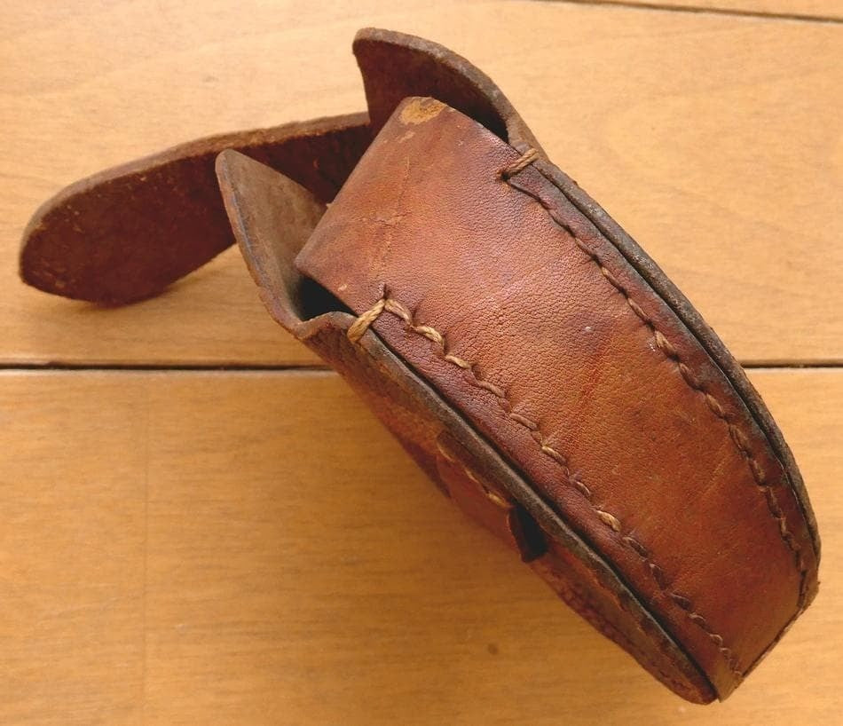 WW2 Imperial Japanese Army Tanker Goggles with Original Leather Case IJA Rare