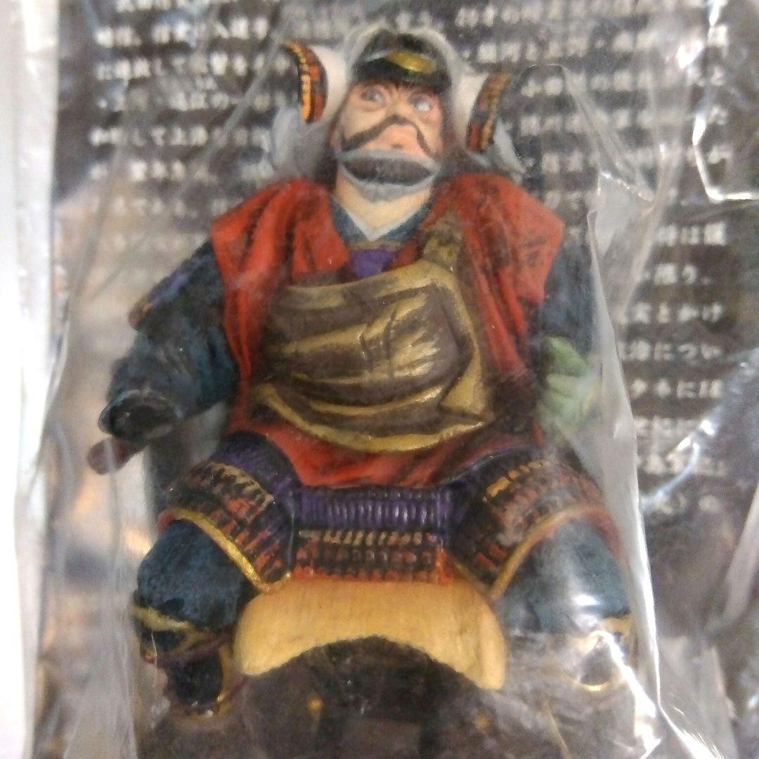 Showa Retro Kabaya Takeda Shingen Figure Brand New Unopened Total Length 80mm