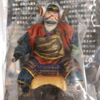 Showa Retro Kabaya Takeda Shingen Figure Brand New Unopened Total Length 80mm