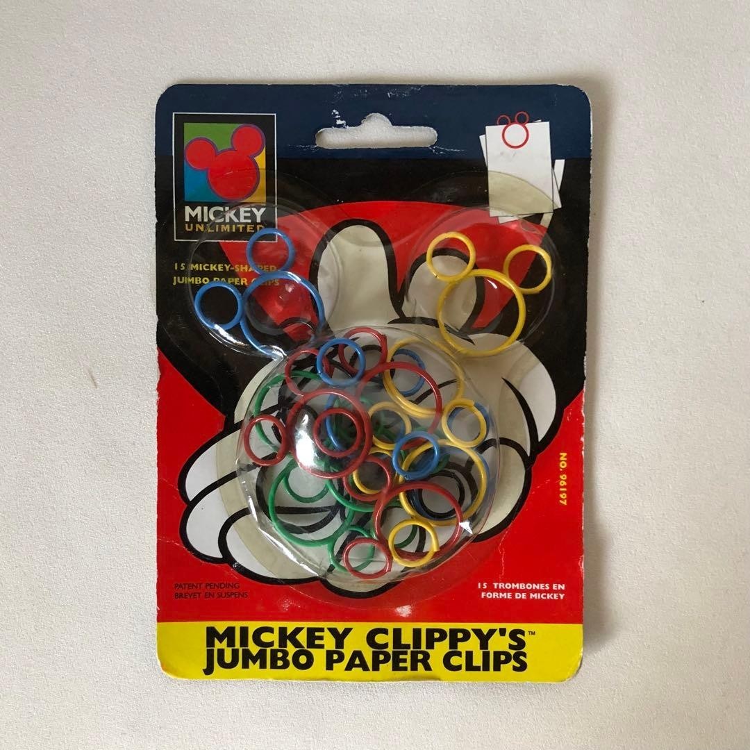 Disney Mickey Mouse Jumbo Clip Memo Clip
