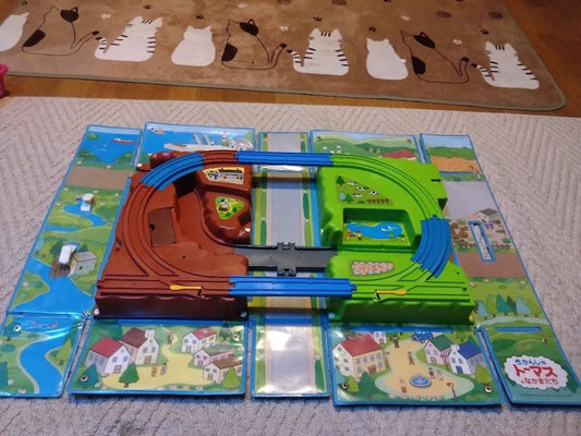 Plarail Thomas the Tank Engine Outing Set Blue Rails Case Included Ready