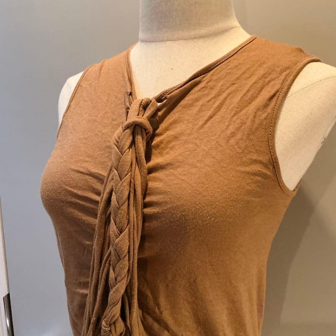 Bernhard Wilhelm Archive Tank Top S/M Stretchy Fringe Design