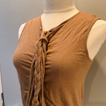 Bernhard Wilhelm Archive Tank Top S/M Stretchy Fringe Design