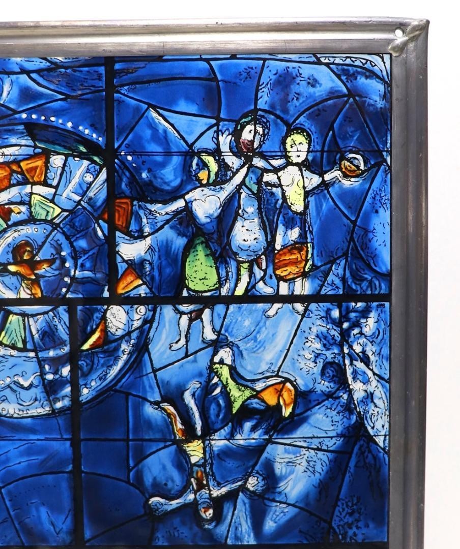 Marc Chagall Large Vintage Stained Glass American Windows
