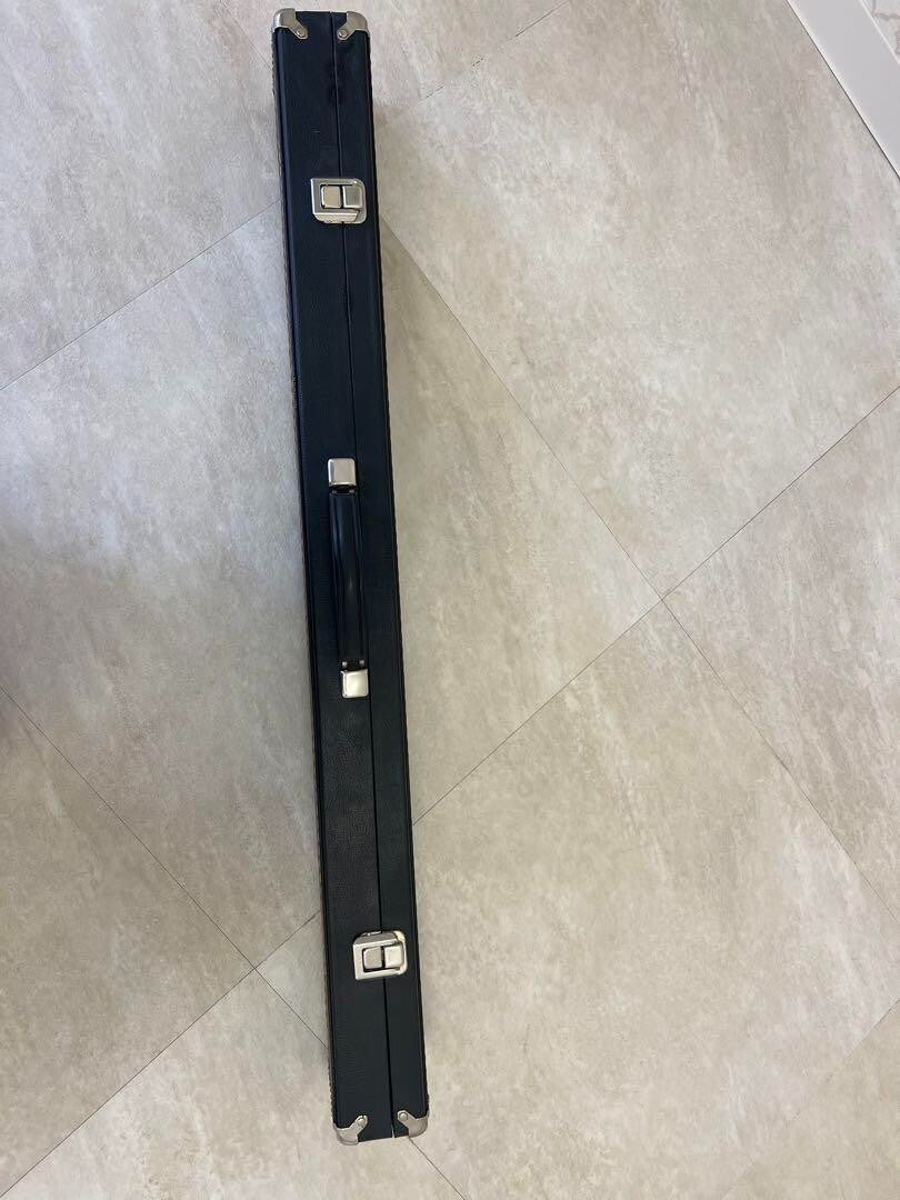 Billiard Cue Stick With Paul Huebler Vintage Case