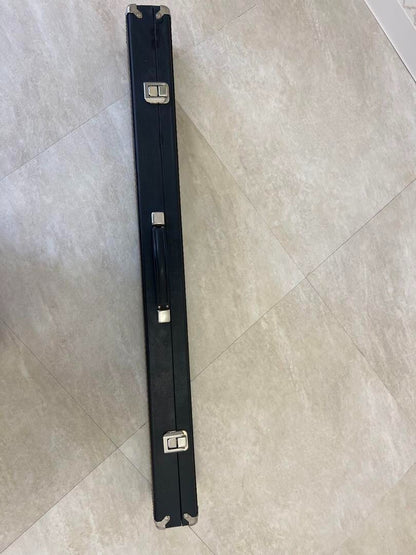 Billiard Cue Stick With Paul Huebler Vintage Case