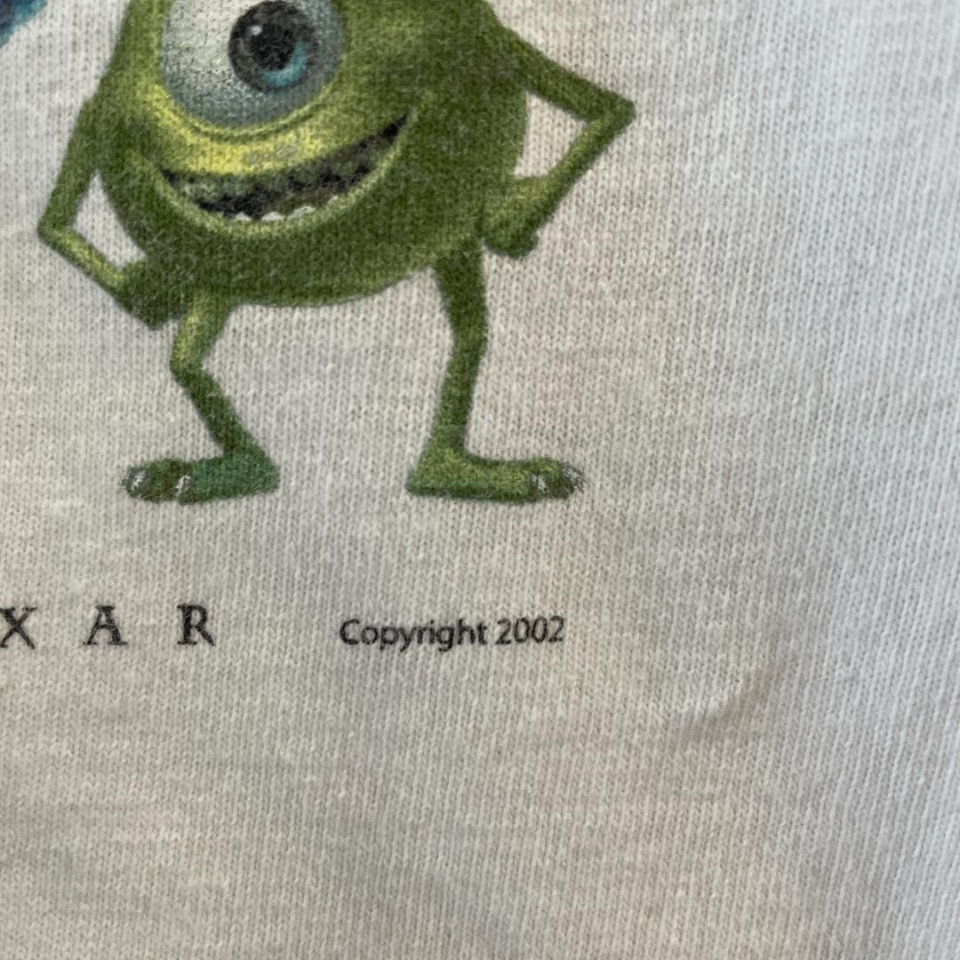 00s T-shirt Monsters Inc. Disney Pixar Movie Vintage Single Stitch Size M
