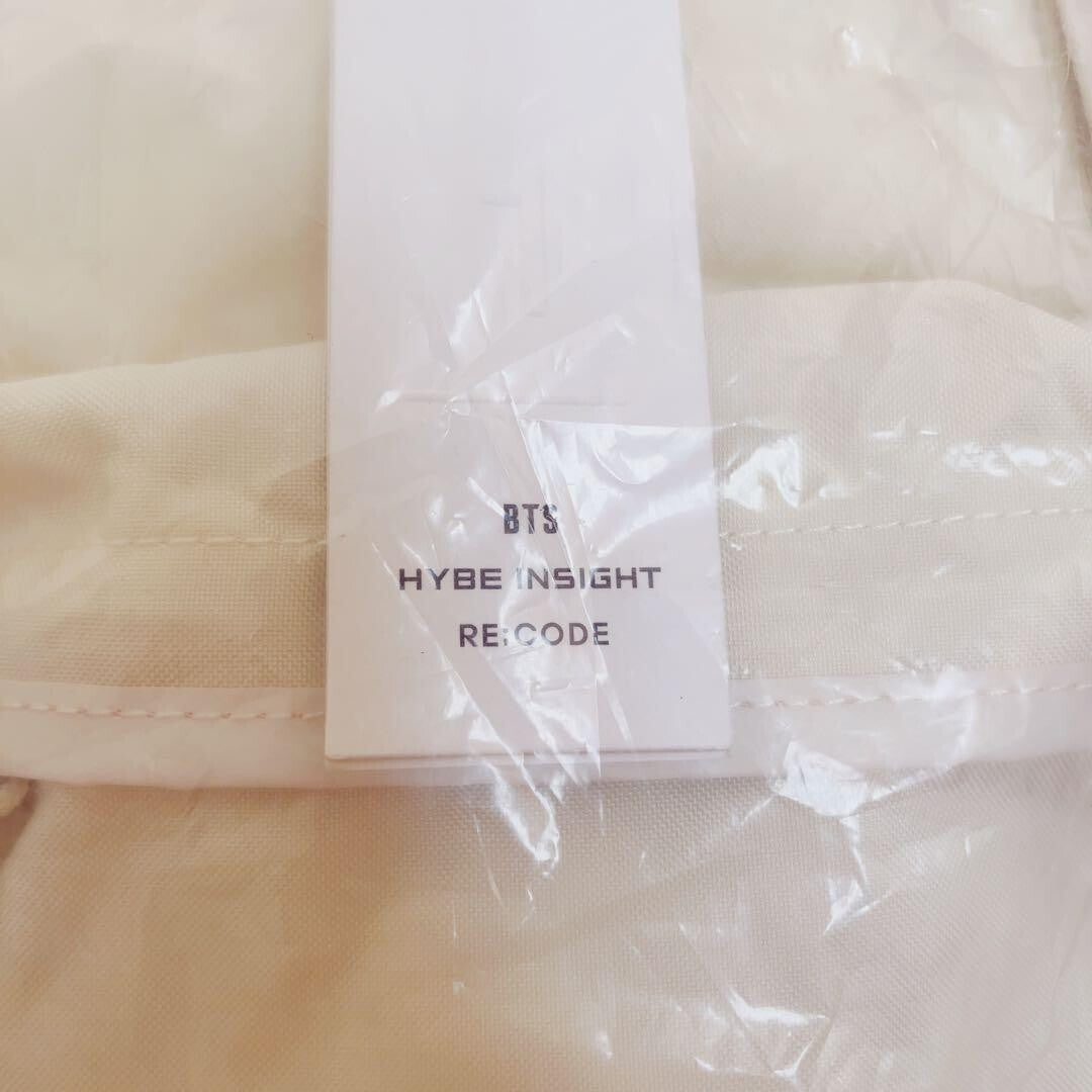 RECODE BTS SUGA YoonGi HYBE INSIGHT Backpack Collector's Edition Cream Used