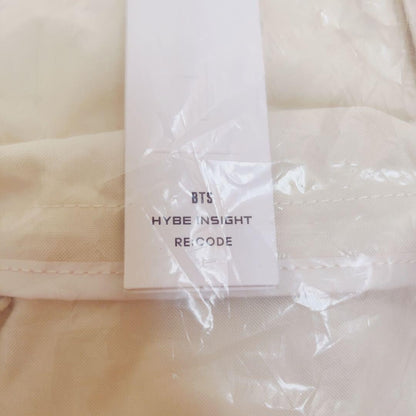 RECODE BTS SUGA YoonGi HYBE INSIGHT Backpack Collector's Edition Cream Used