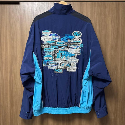 doublet A.I. Patches Embroidery Track Jacket M Blue