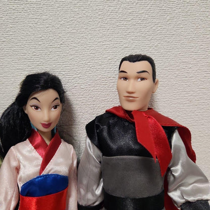Mulan Disney doll 3 sets