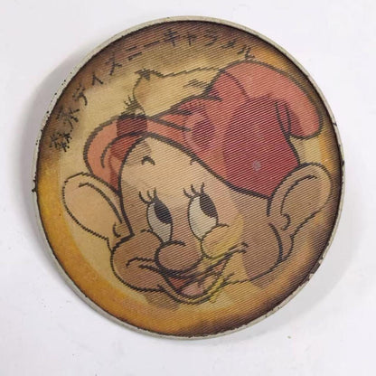 Showa retro Morinaga Disney Caramel, Morinaga Parade Chocolate, Bikkuri badge.