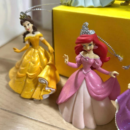 Disney Christmas Ornament Princess 9 Piece Set Collectible Character Goods Japan