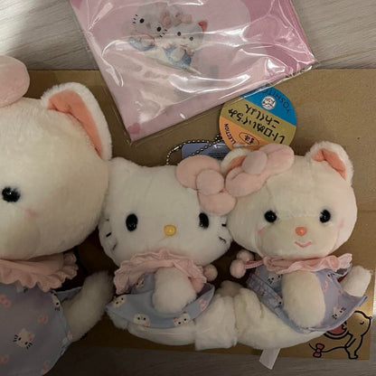 Yoshitoku Retro Plushie ÁESanrio Characters Hello Kitty ✁ECreamy Neko