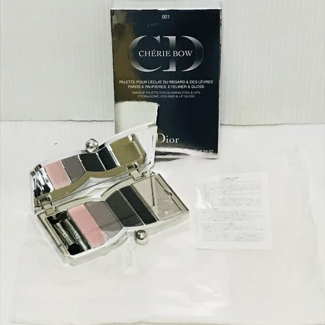 Dior Cherie Bow Makeup Palette 001 Rose Poudre 2013 Limited F/S JAPAN