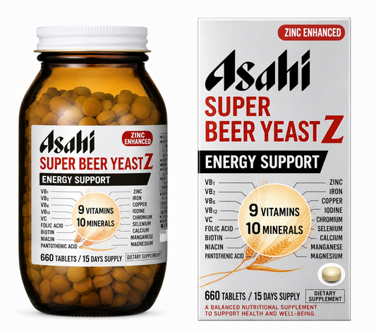 Asahi Super Beer Yeast Z vitamin B Supplement 660 tablets