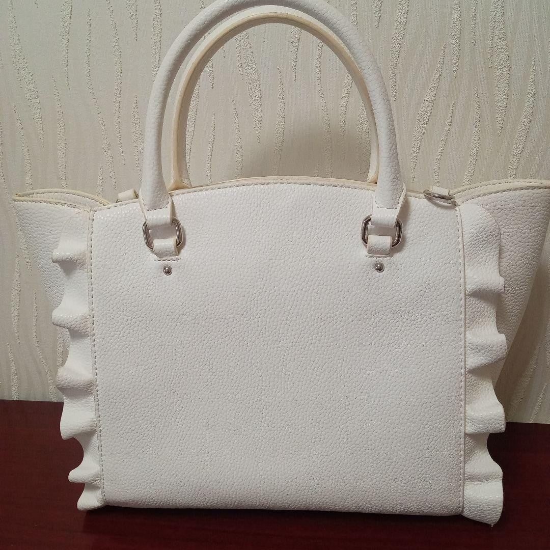 SAMANTHAVEGA Bijou Flutter 2 Way Shoulder Bag PVC Used SKAI-0