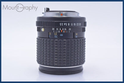 PENTAX SMC PENTAX-M 135mm F3.5 with front and rear caps and lens filter