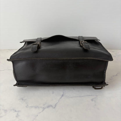 Jean Paul Gaultier Skull Leather Backpack 25cm Black Rare Design