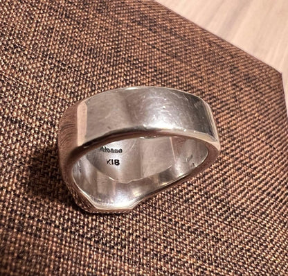 Atease K18 Thunderbird Combination Ring US Size 7 Indian