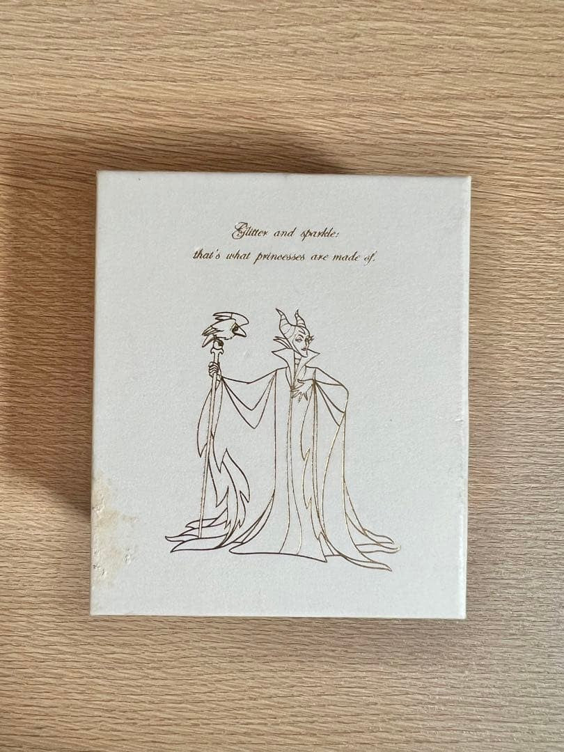 Disney TAKE-UP Princess Aurora Earrings Pink Gold K10 K18PG Asymmetrical Design