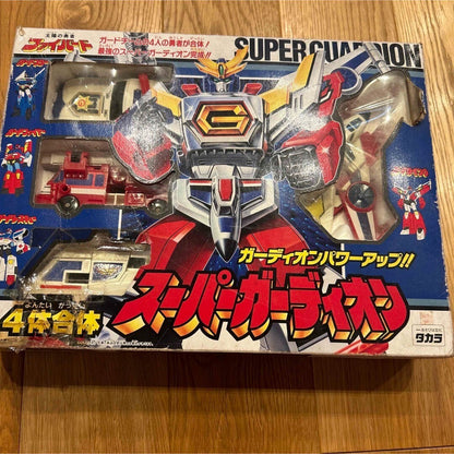 Takara Tomy Sun Brave Fighbird Super Guardion Robot Toy 4-in-1 Combo Used