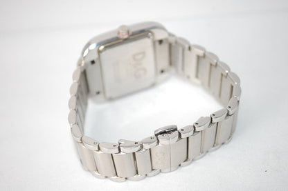 Dolce & Gabbana DW0226 Watch Silver Timepiece Men Genuine Authentic Rare