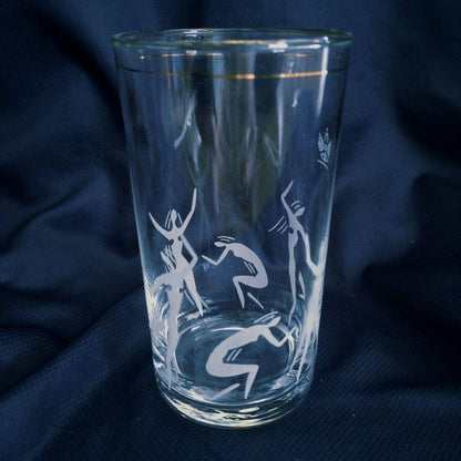Showa Retro Morozov Brewery Rock Glass Tumbler Glass Novelty 4-Piece Set