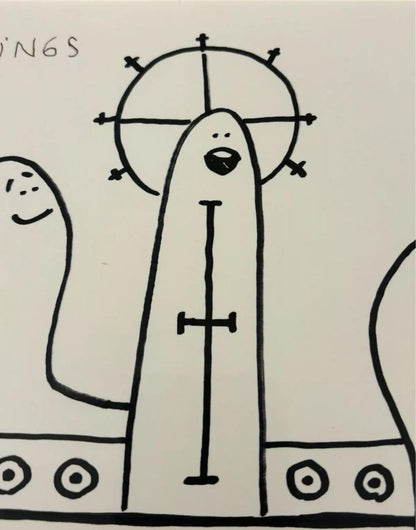 Mark Gonzales Original Artwork supreme VERDY GONZ