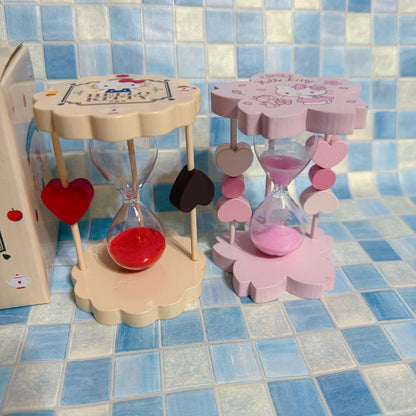 Hello Kitty Hourglass set of 2 Sanrio x lupicia collaboration Rare Japan