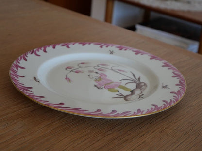 Marie Daage Limoges Indes Galantes Chinoiserie Plate 22cm Handpainted Rare