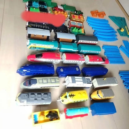 PLARAIL Thomas Train Set with Shinkansen Rail Track Lot Mega Pack Bundle