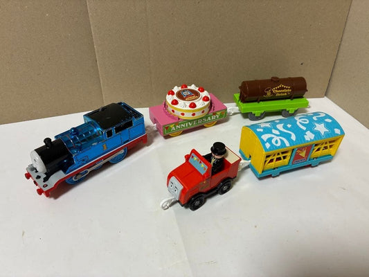 PLARAIL Thomas 25th Anniversary Blue Train Set Party Edition Toy Rare