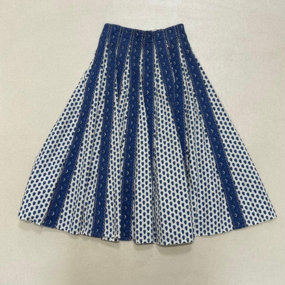 Souleiado Provence Skirt 80s France Vintage Waist30cm Length74cm Rare Floral