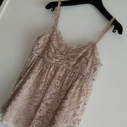 Dolce And Gabbana Antique Lace Camisole