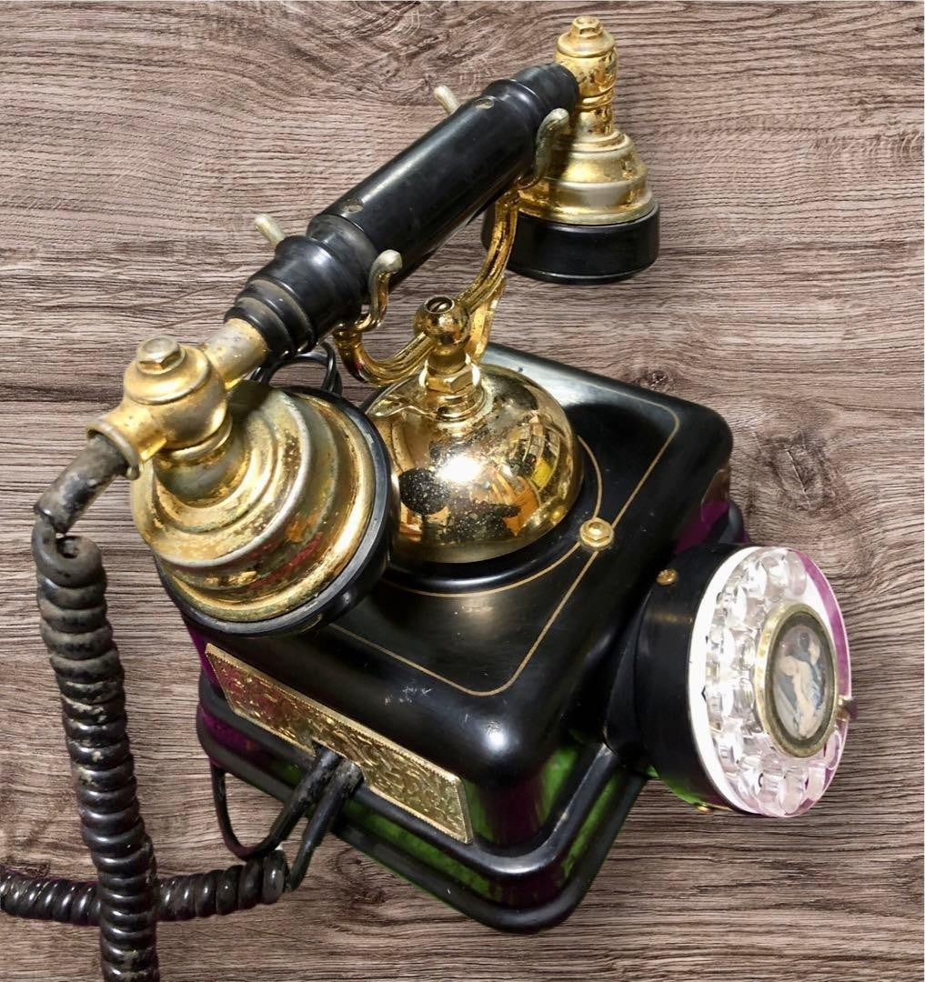 Showa Retro Antique Margaret Phone DK-601 Kanda Tsushin Kogyo Co., Ltd.